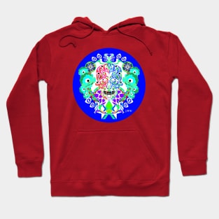 the death tree ecopop in magic zentangle art Hoodie